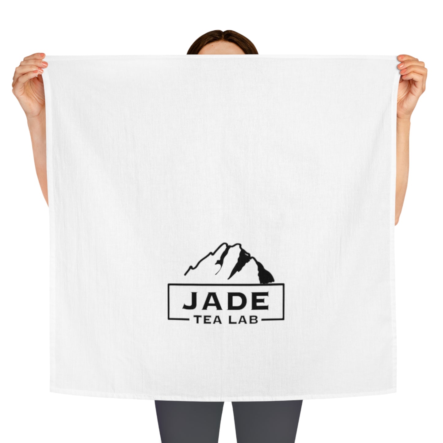 Jade Tea Lab Logo Tea Towel