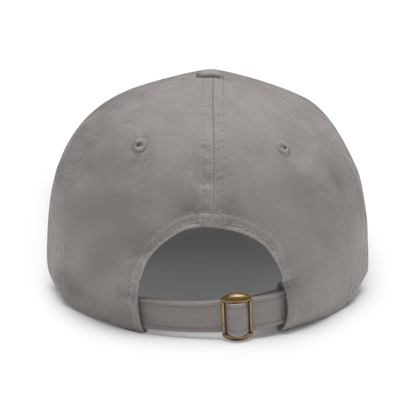 Jade Tea Lab Logo Hat with Leather Patch (Rectangle)