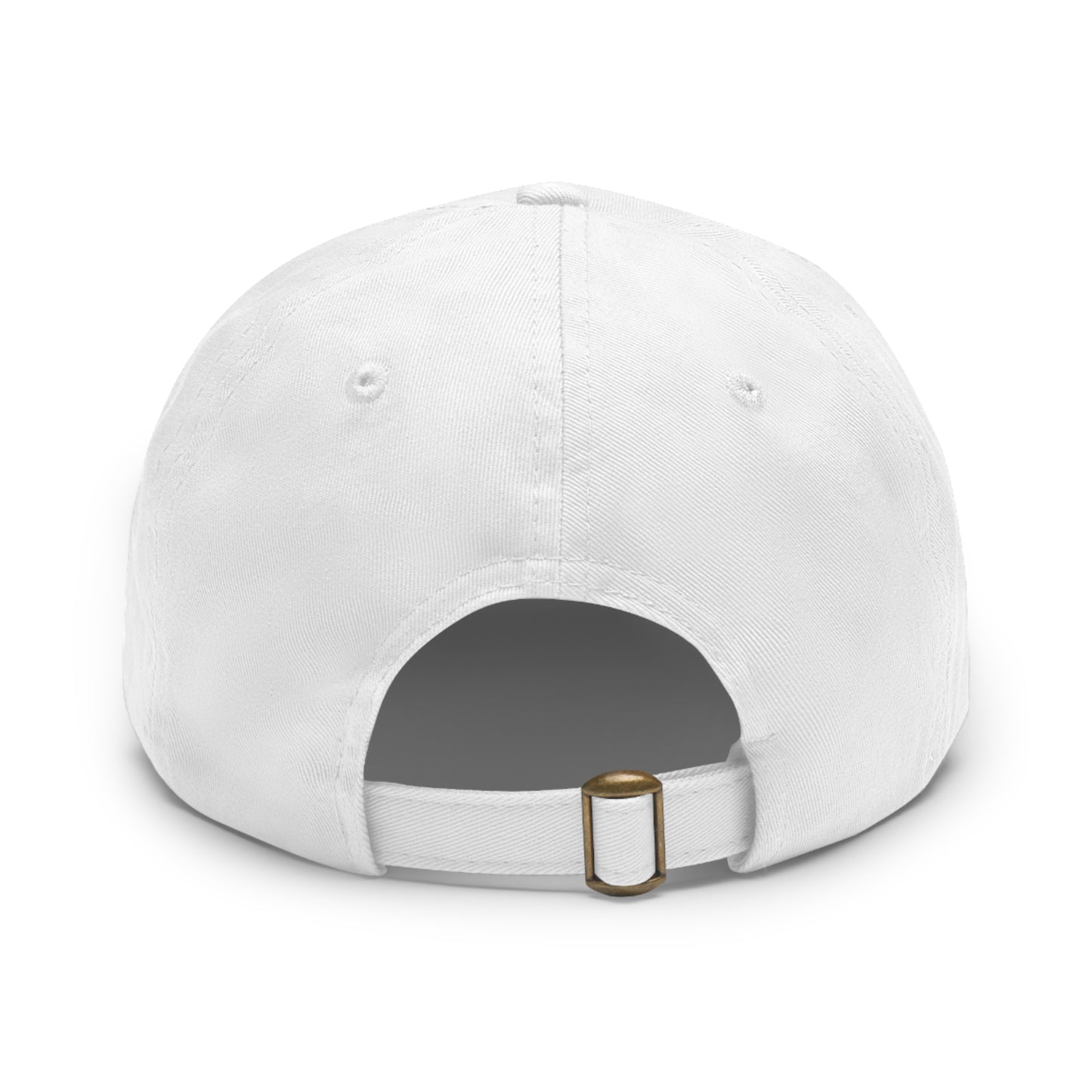 Jade Tea Lab Logo Hat with Leather Patch (Rectangle)