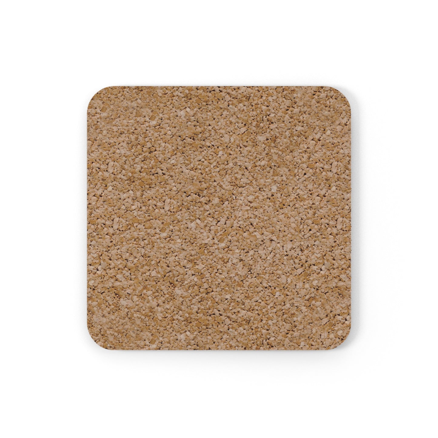 Jade Tea Lab Logo Cork Back Coaster