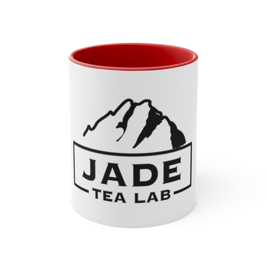 Jade Tea Lab Logo Coffee Mug, 11oz