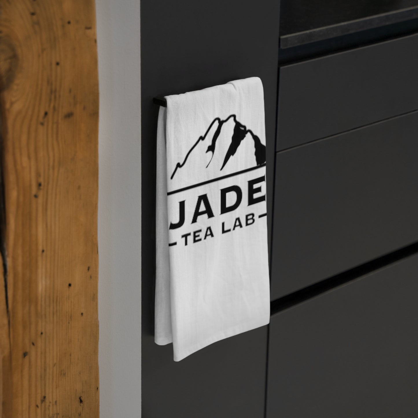 Jade Tea Lab Logo Tea Towel