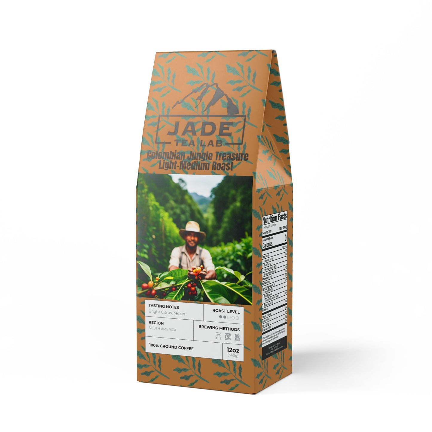 Colombian Jungle Treasure Coffee (Light-Medium Roast)