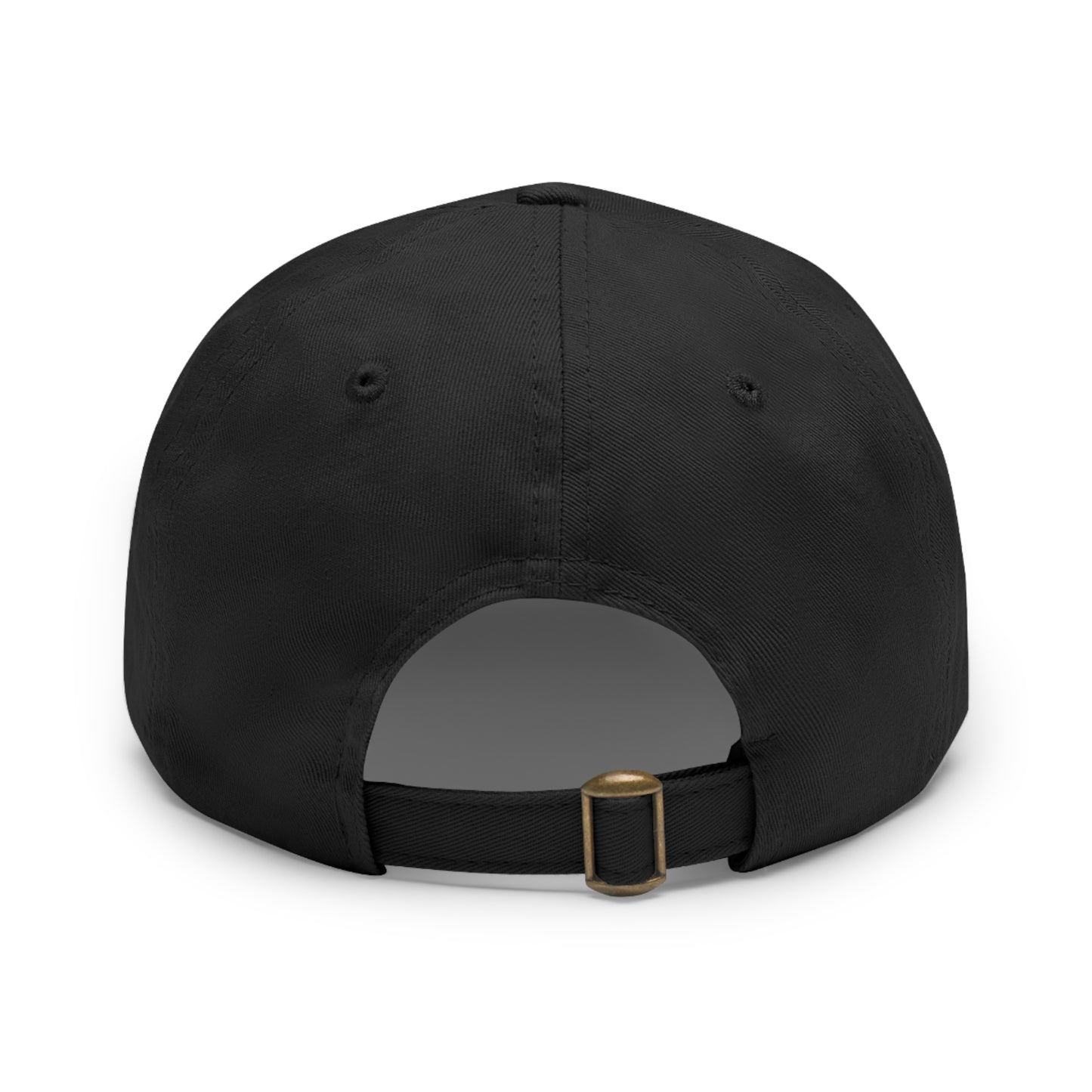 Jade Tea Lab Logo Hat with Leather Patch (Rectangle)