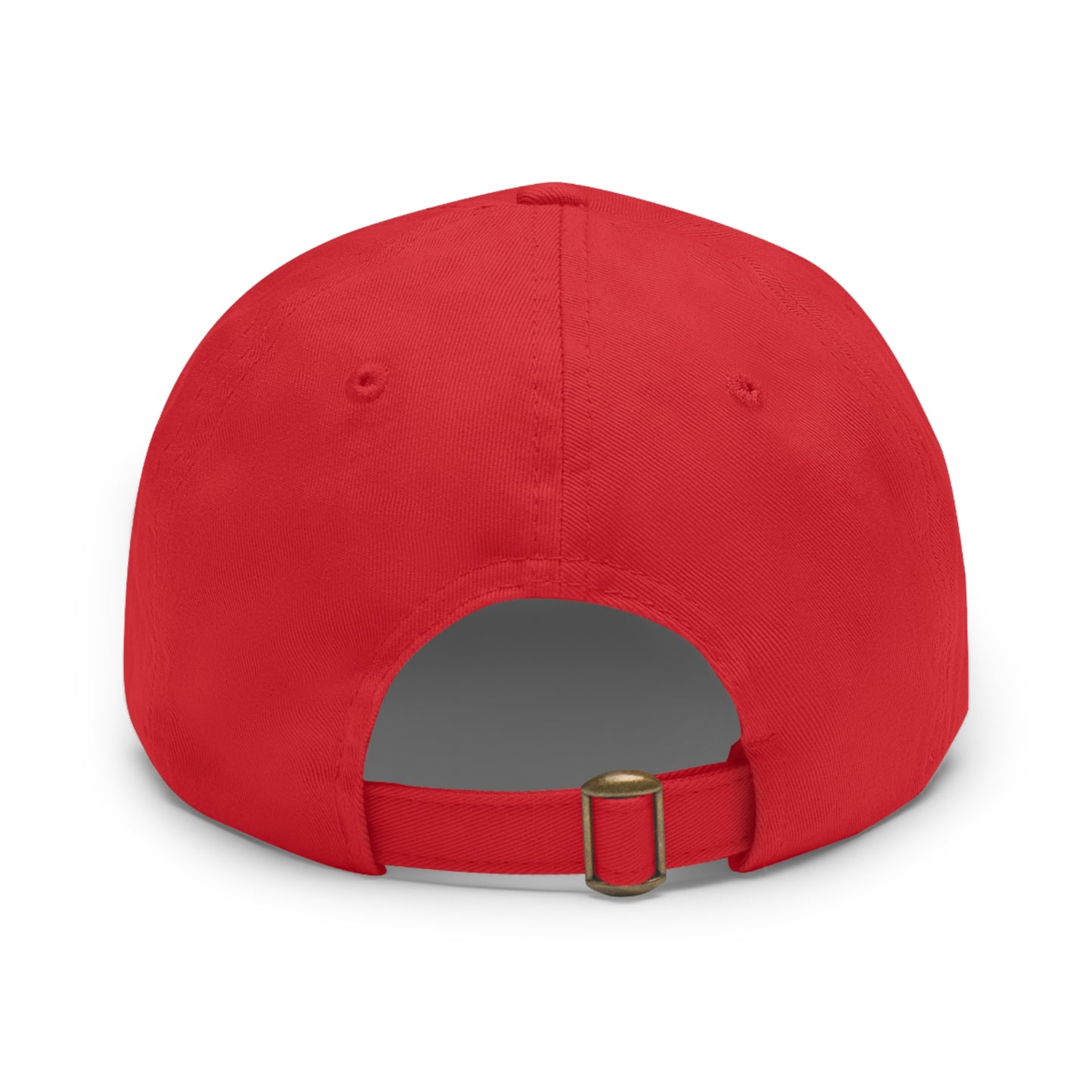 Jade Tea Lab Logo Hat with Leather Patch (Rectangle)