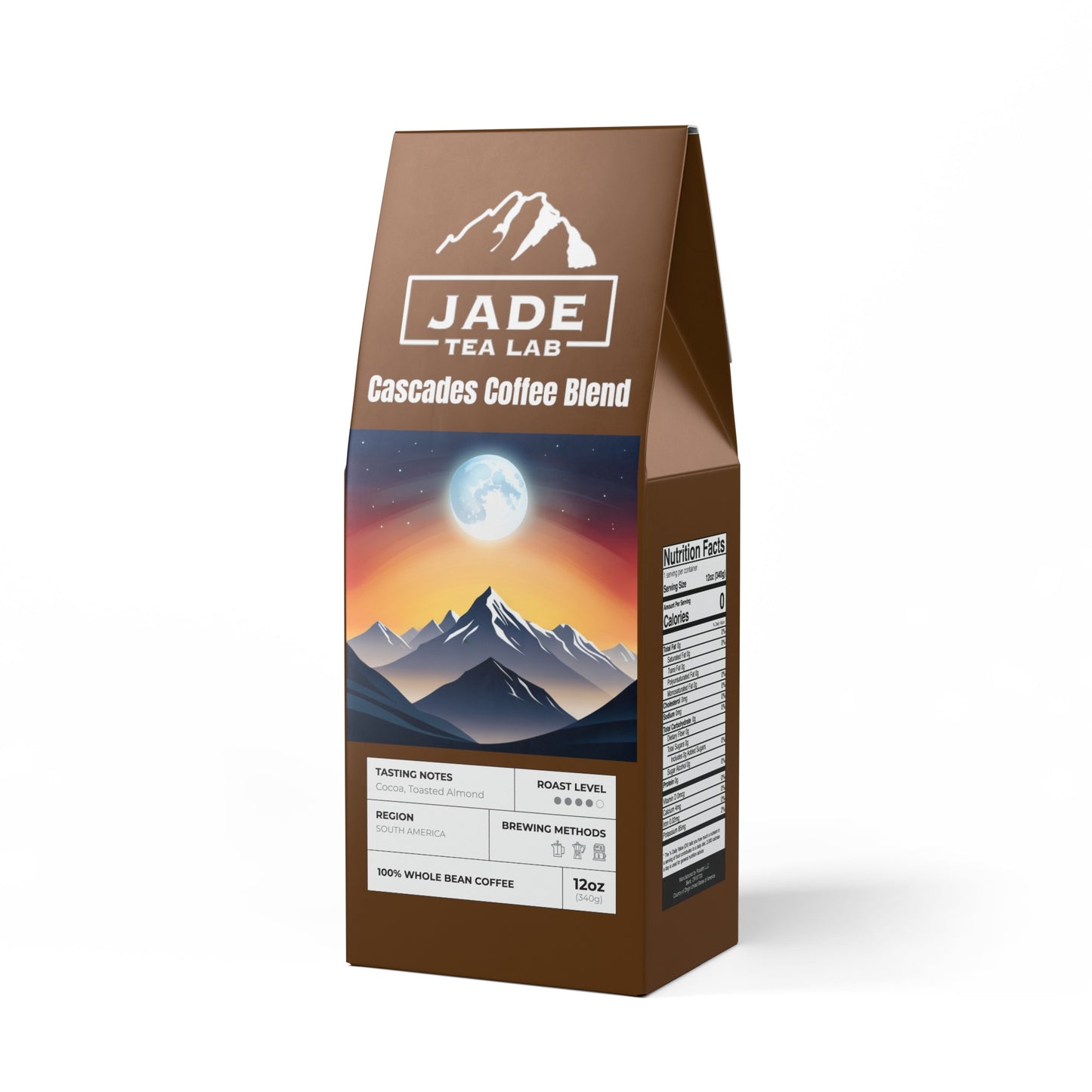 Cascades Coffee Blend (Medium-Dark Roast)